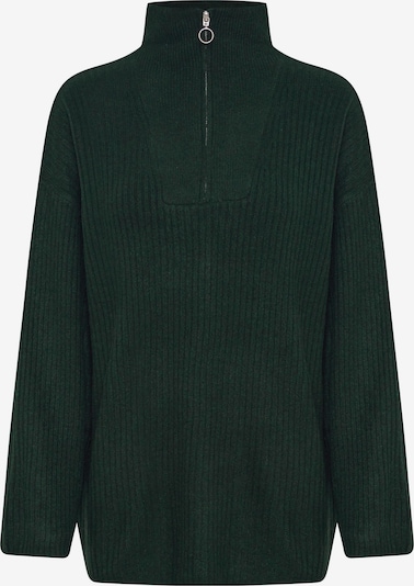 b.young Pullover in dunkelgrün, Produktansicht