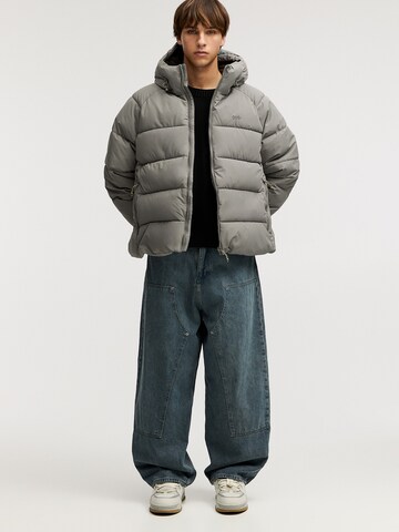 Pull&Bear Jacke in Grau