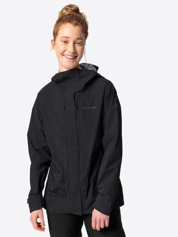VAUDE Sportjacke 'Comyou' in Schwarz: Vorderseite