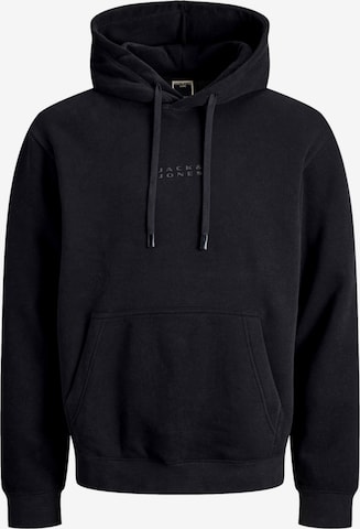 Sweat-shirt 'Point' JACK & JONES en noir : devant