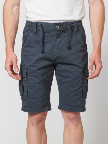 Regular Pantalon cargo KOROSHI en bleu