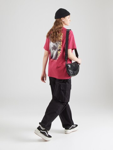 VANS Shirts 'NIGHT ORB' i rød