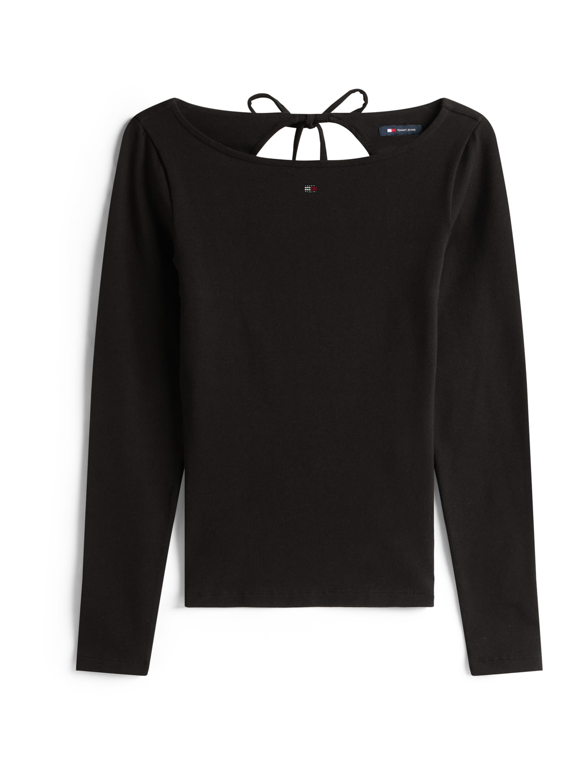 Tommy Jeans Shirt in Black: front