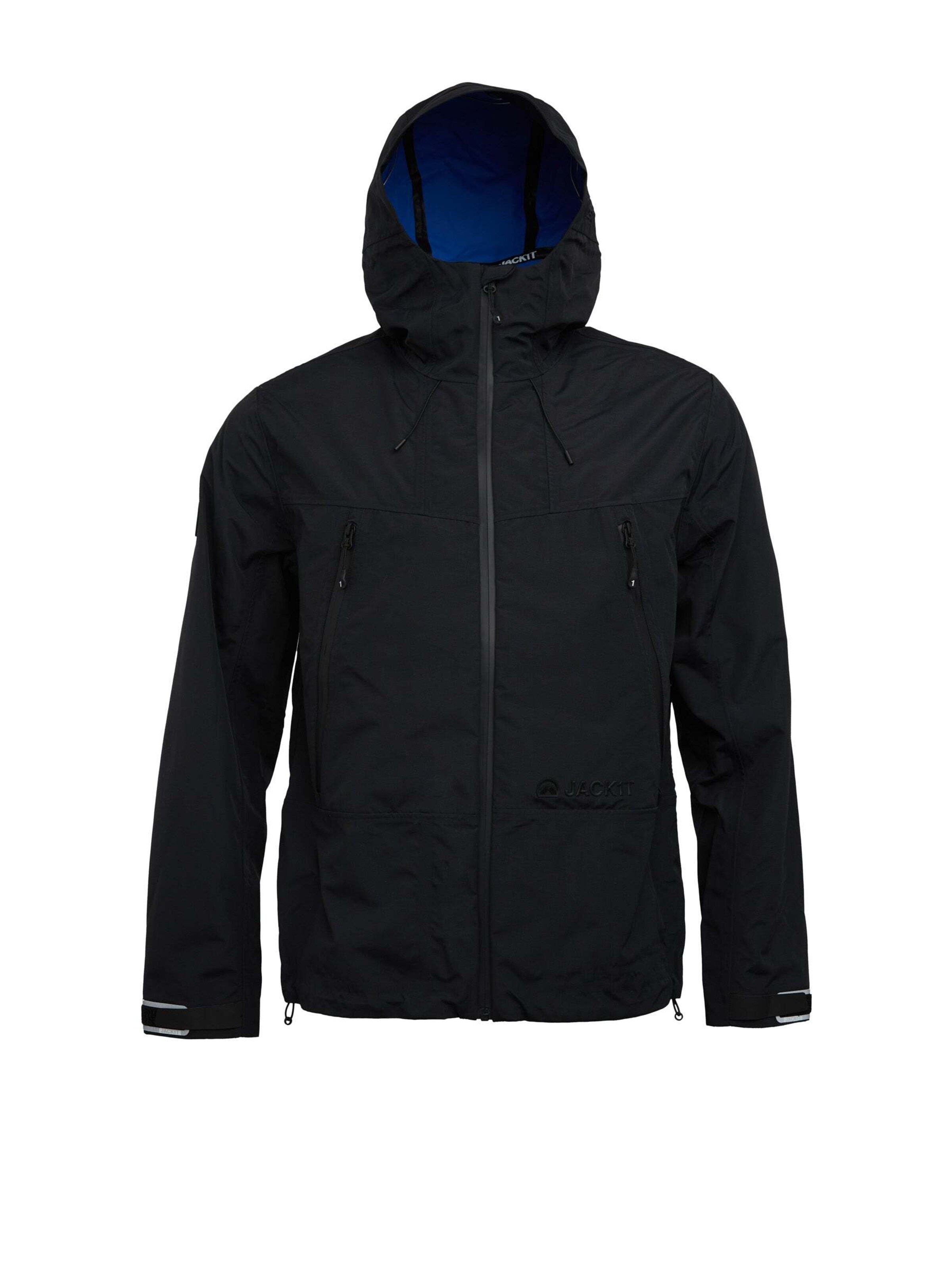 JACK1T Performance Jacket 'Krypton' in Black: front