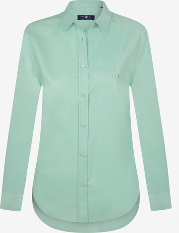 Jimmy Sanders - Blusa en verde: frente