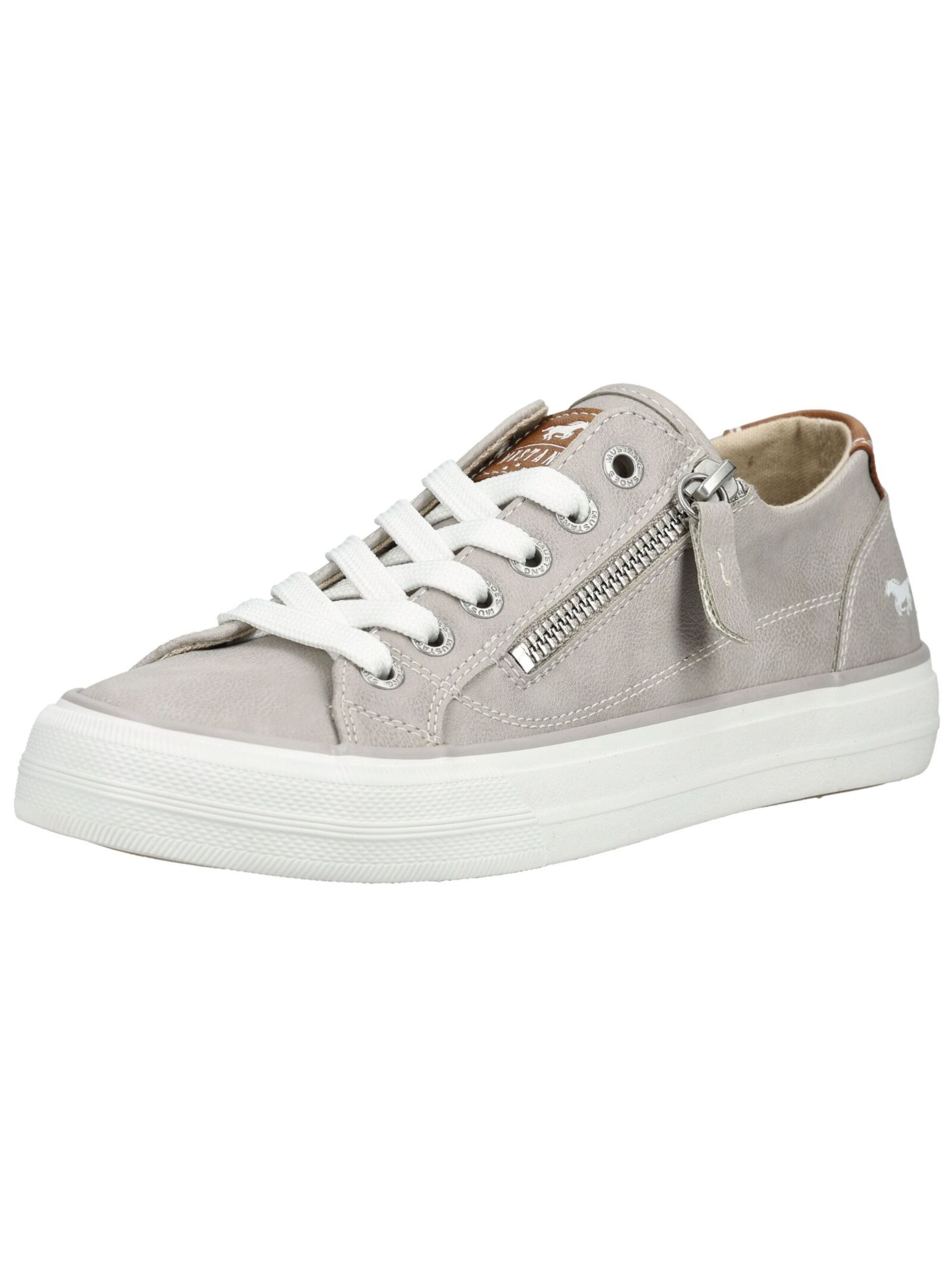 MUSTANG Platform trainers in Grey: front
