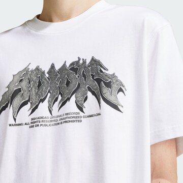 Maglietta ' Flames Concert' di ADIDAS ORIGINALS in bianco