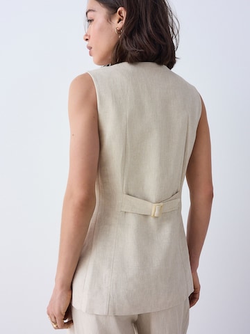 Next Anzugweste in Beige