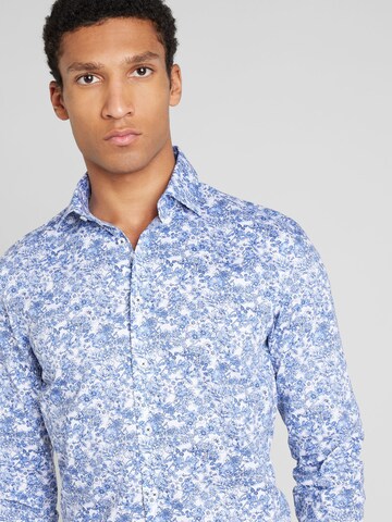 Coupe regular Chemise 'New Kent' SEIDENSTICKER en bleu