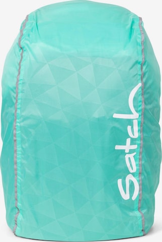 Satch Backpack in Blue: front