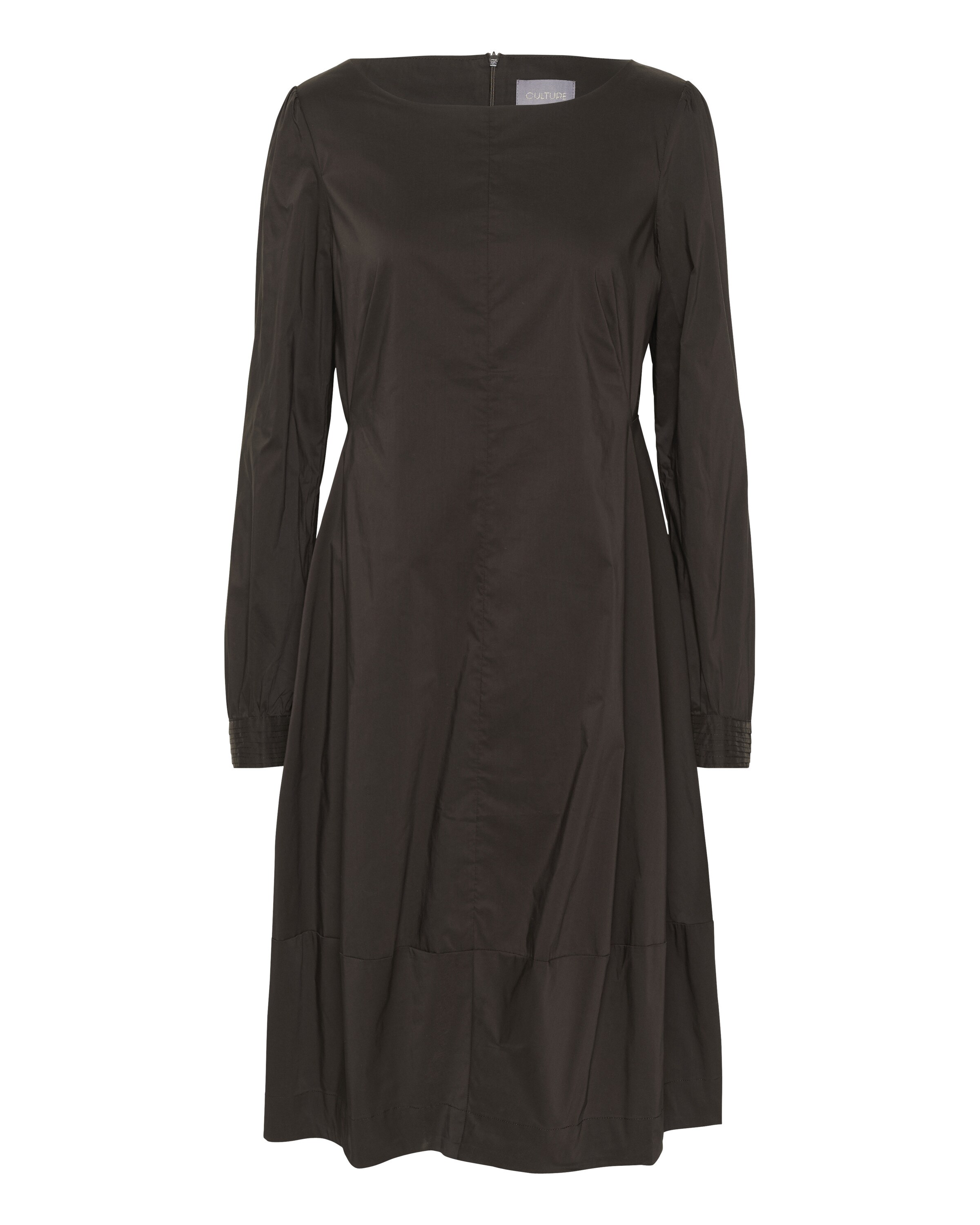 CULTURE Kjole 'Antoinett ' i brun: forside
