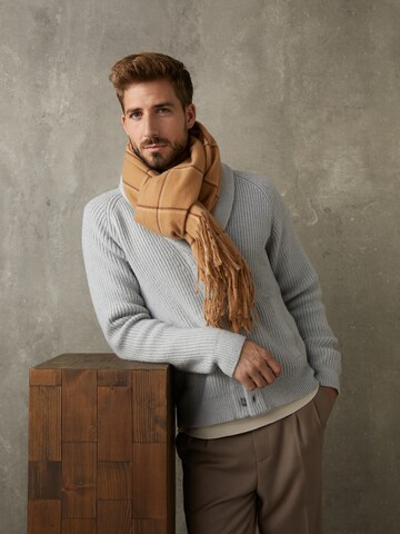 ABOUT YOU x Kevin Trapp Scarf 'Vincent' in Brown: front