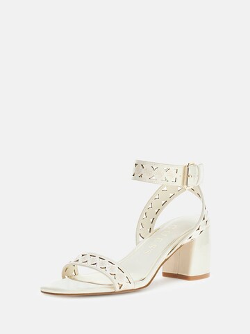 GUESS Strap Sandals 'Gastine' in Beige