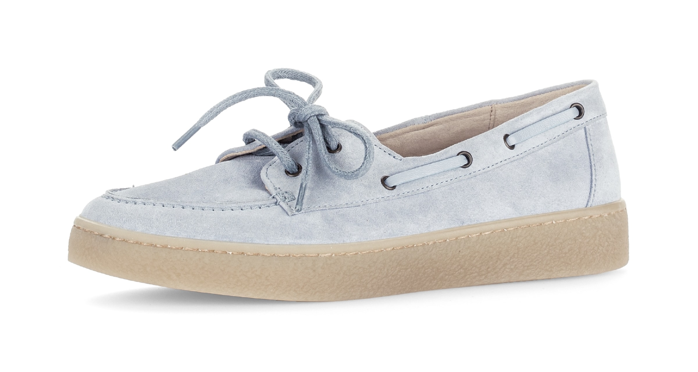 Mocassin GABOR en bleu : devant