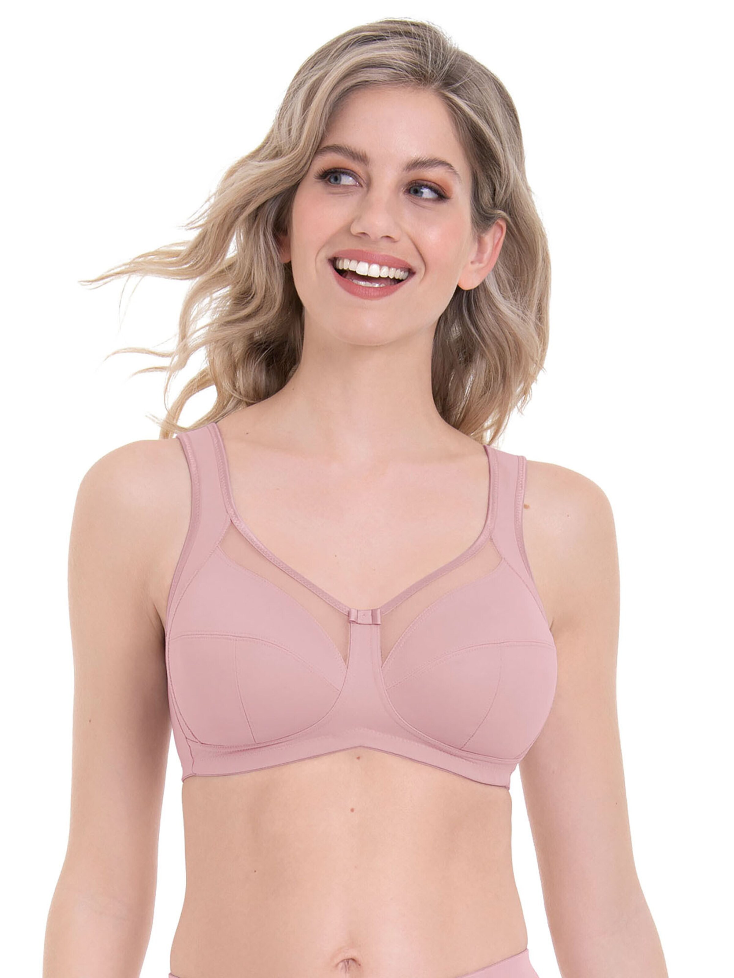 ANITA Minimiser Bra 'Clara' in Pink: front