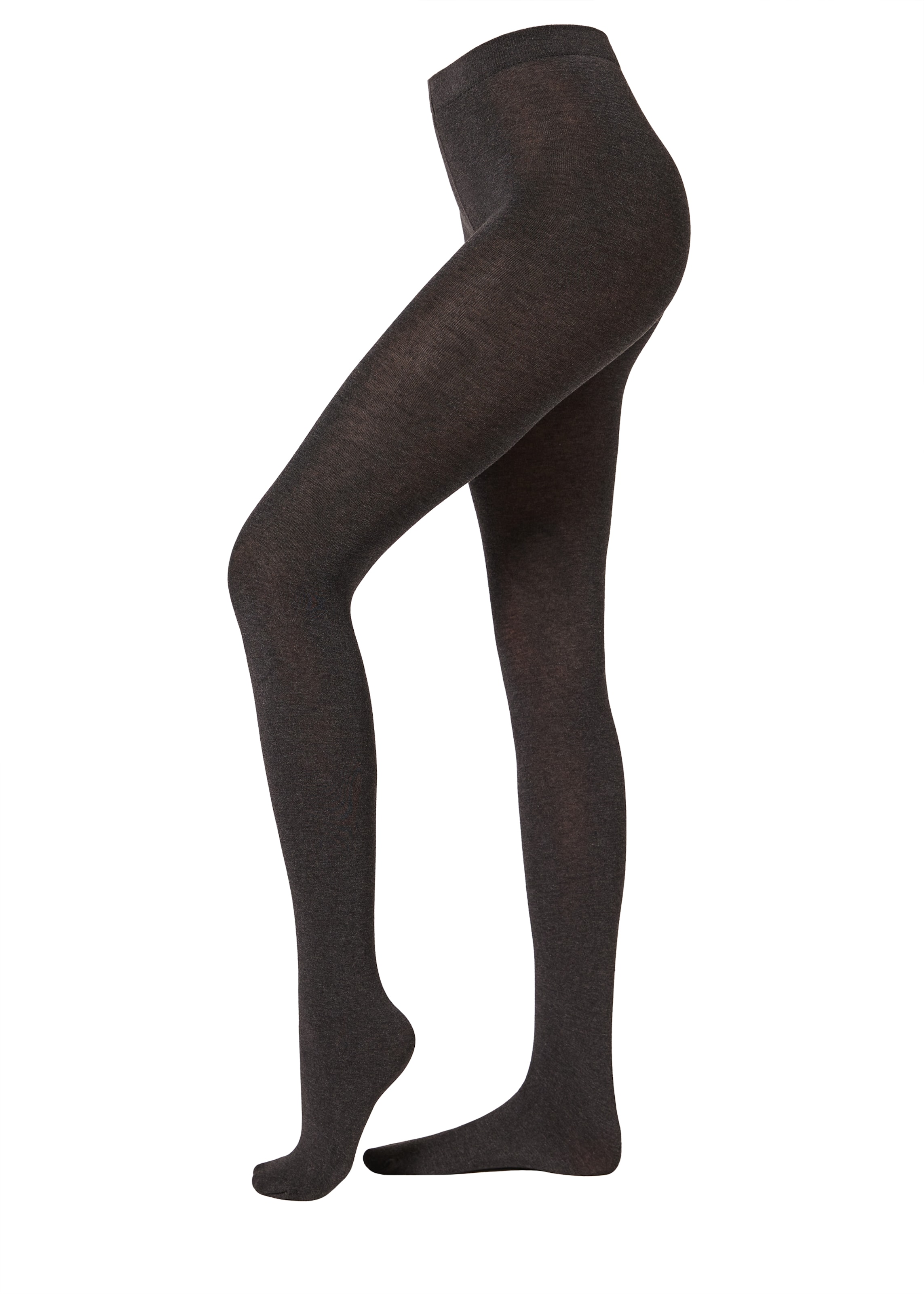 CALZEDONIA Tights 'thermo' in Black: front