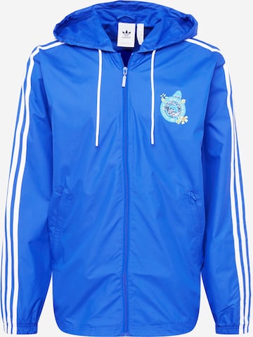 ADIDAS ORIGINALS Weatherproof jacket in Blue: front