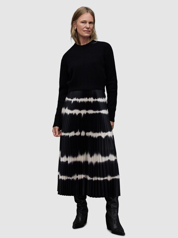 AllSaints Kleid + Pullover 'CURTIS' in Schwarz: predná strana
