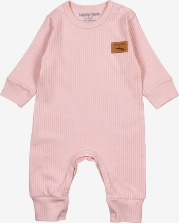 Lagarto Verde Romper/bodysuit in Pink: front