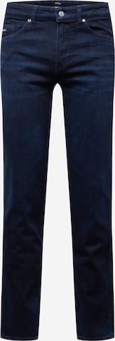 BOSS Black Skinny Jeans 'Delaware' in Blauw: voorkant