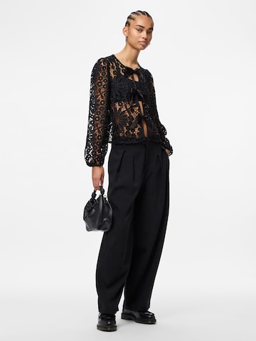 PIECES Bluza 'PCNOVA' | črna barva