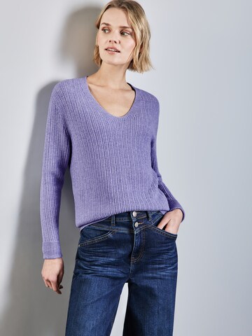 Pullover di STREET ONE in lilla: frontale