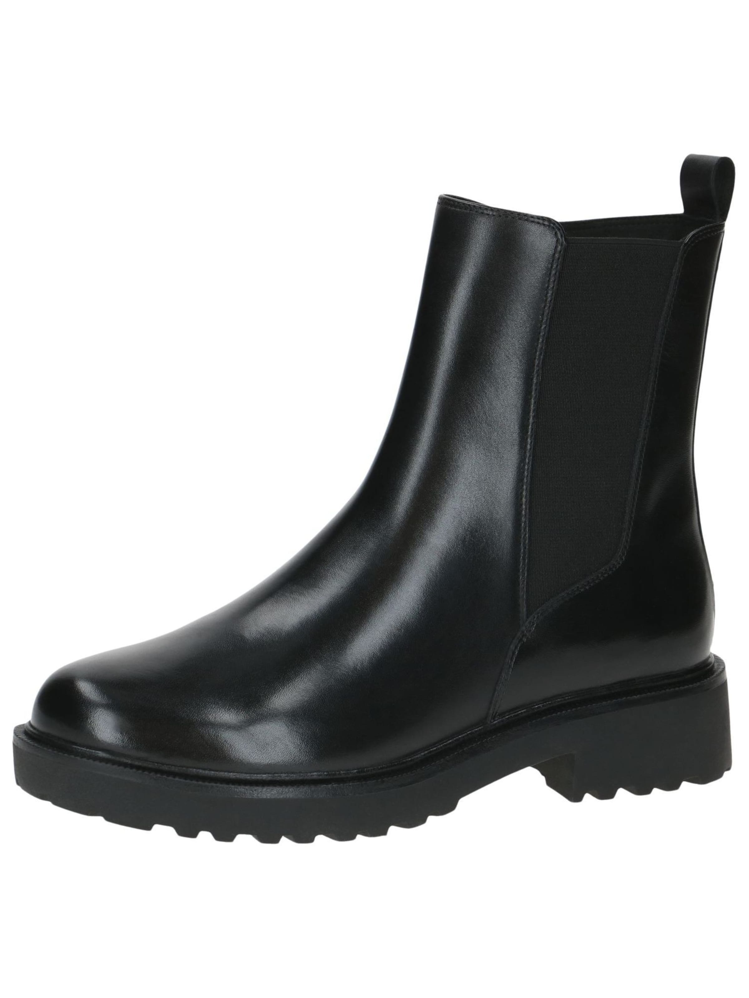 CAPRICE Chelsea Boots in Schwarz: Vorderseite