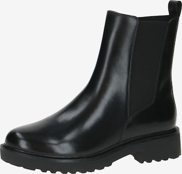 CAPRICE Chelsea Boots in Schwarz: Vorderseite