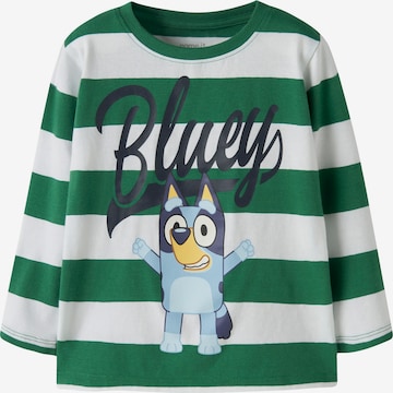 NAME IT Paita 'NMMJustin Bluey' värissä vihreä: etupuoli