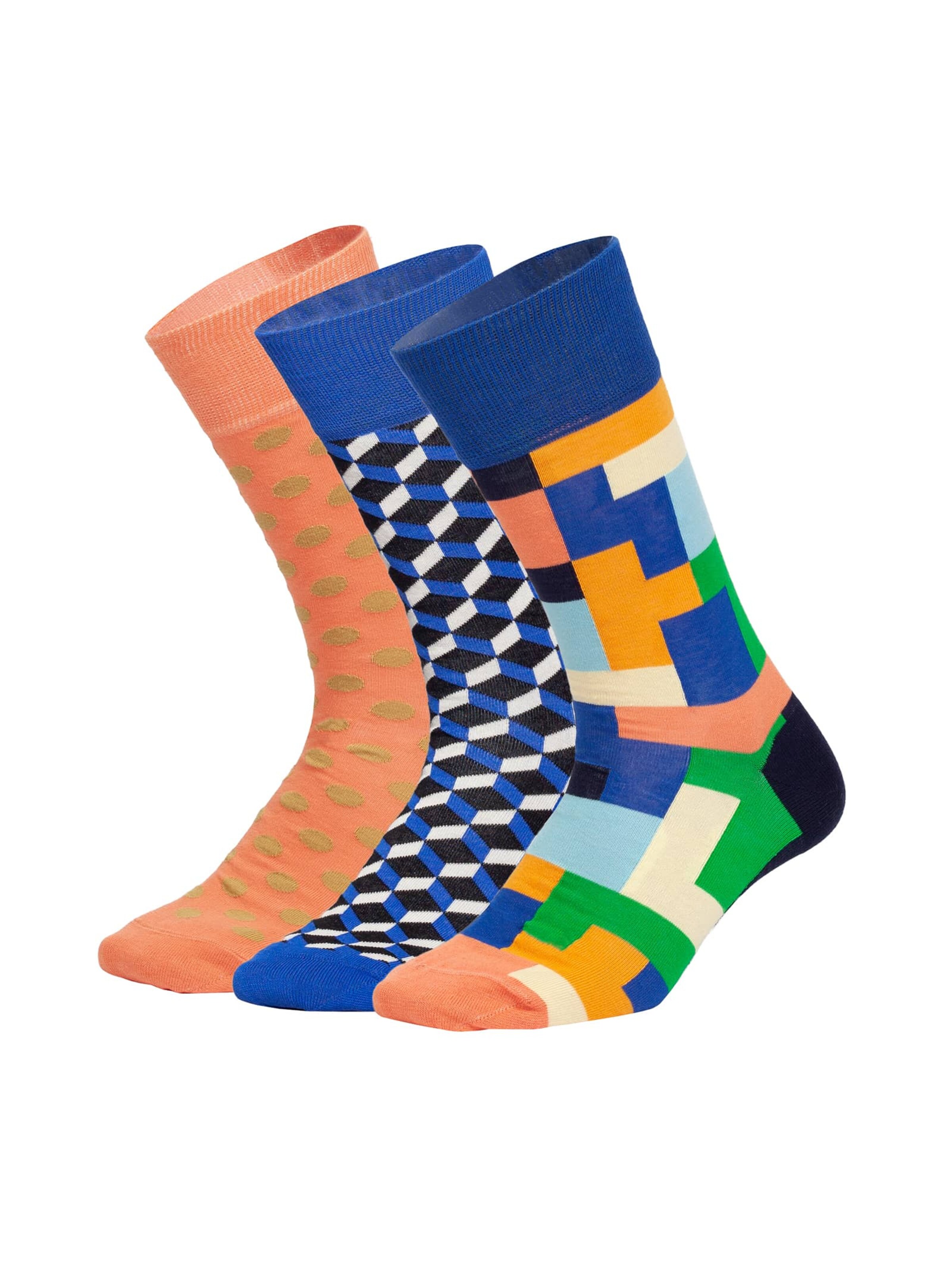 Chaussettes 'Metrics' DillySocks en mélange de couleurs : devant