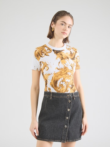 balta Versace Jeans Couture Marškinėliai: priekis