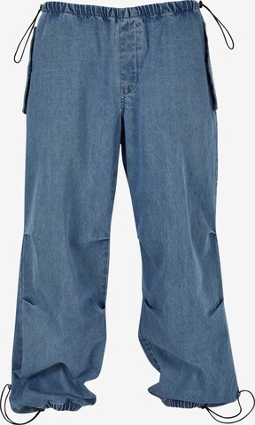 Urban Classics Wide leg Jeans in Blue: front