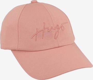 Cappello da baseball 'Ally ' di HUGO in rosa: frontale