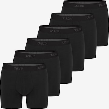 SLOGGI Boxer shorts 'SLG Base' in Black: front