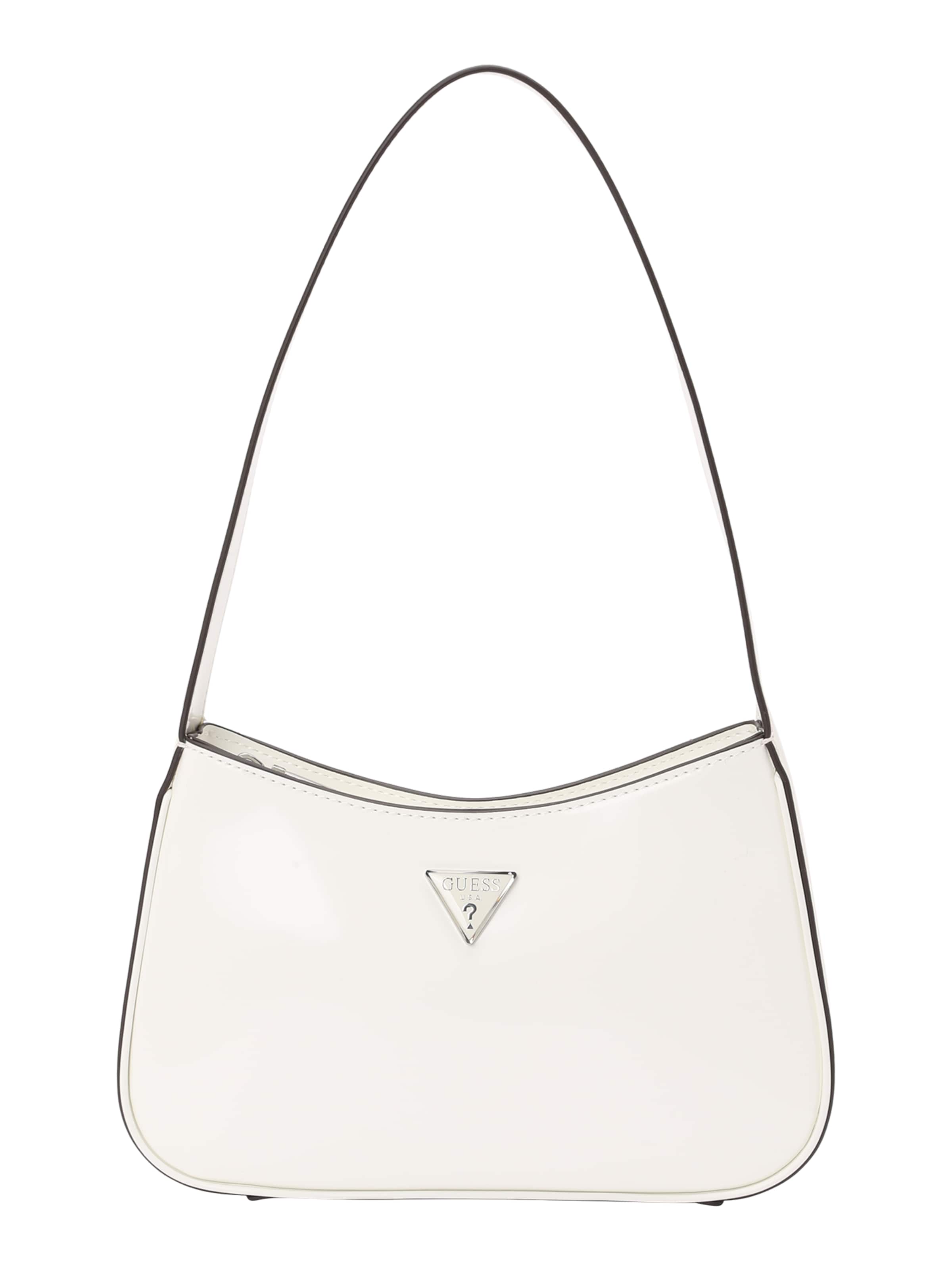 GUESS Torba na ramię 'ARNELA TOP ZIP SHOULDER BAG' w kolorze biały: przód