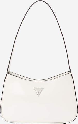 balts GUESS Pleca soma 'ARNELA TOP ZIP SHOULDER BAG': no priekšpuses