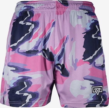 Bucketz Regular Urheiluhousut värissä vaaleanpunainen: etupuoli