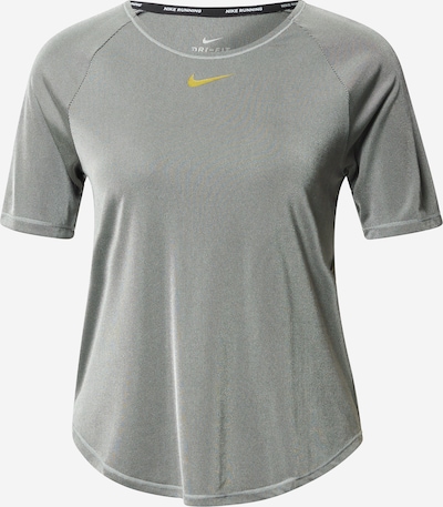 NIKE T-shirt fonctionnel 'Icon Clash' en jaune d'or / gris / gris clair, Vue avec produit