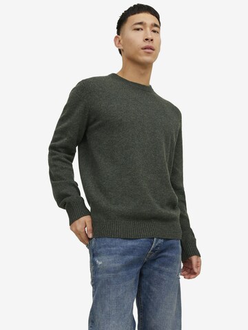 JACK & JONES Trui in Grijs: voorkant