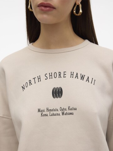 VERO MODA Sweatshirt 'MALY' in Beige