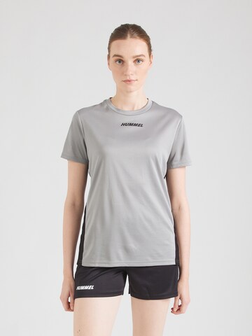 Hummel Tracksuit 'Multi' in Grey: front