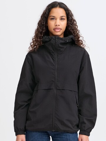 Oxmo - Chaqueta de entretiempo en negro: frente