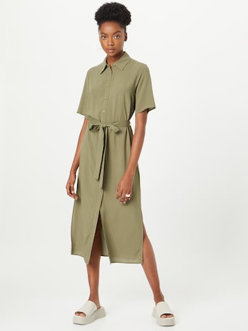 Robe-chemise Koton en vert : devant