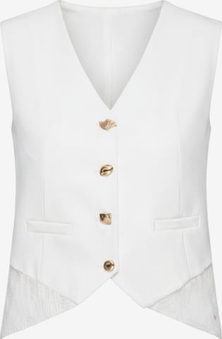 Gilet Ombre en blanc : devant