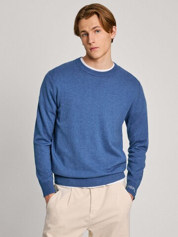 Pepe Jeans Trui 'NEW ANDRE' in Blauw: voorkant
