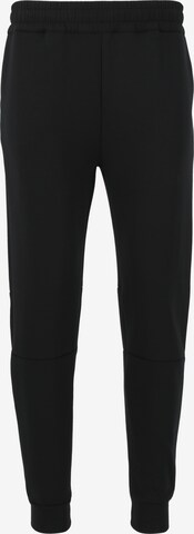 Virtus Tapered Sportbroek 'Taro' in Zwart: voorkant