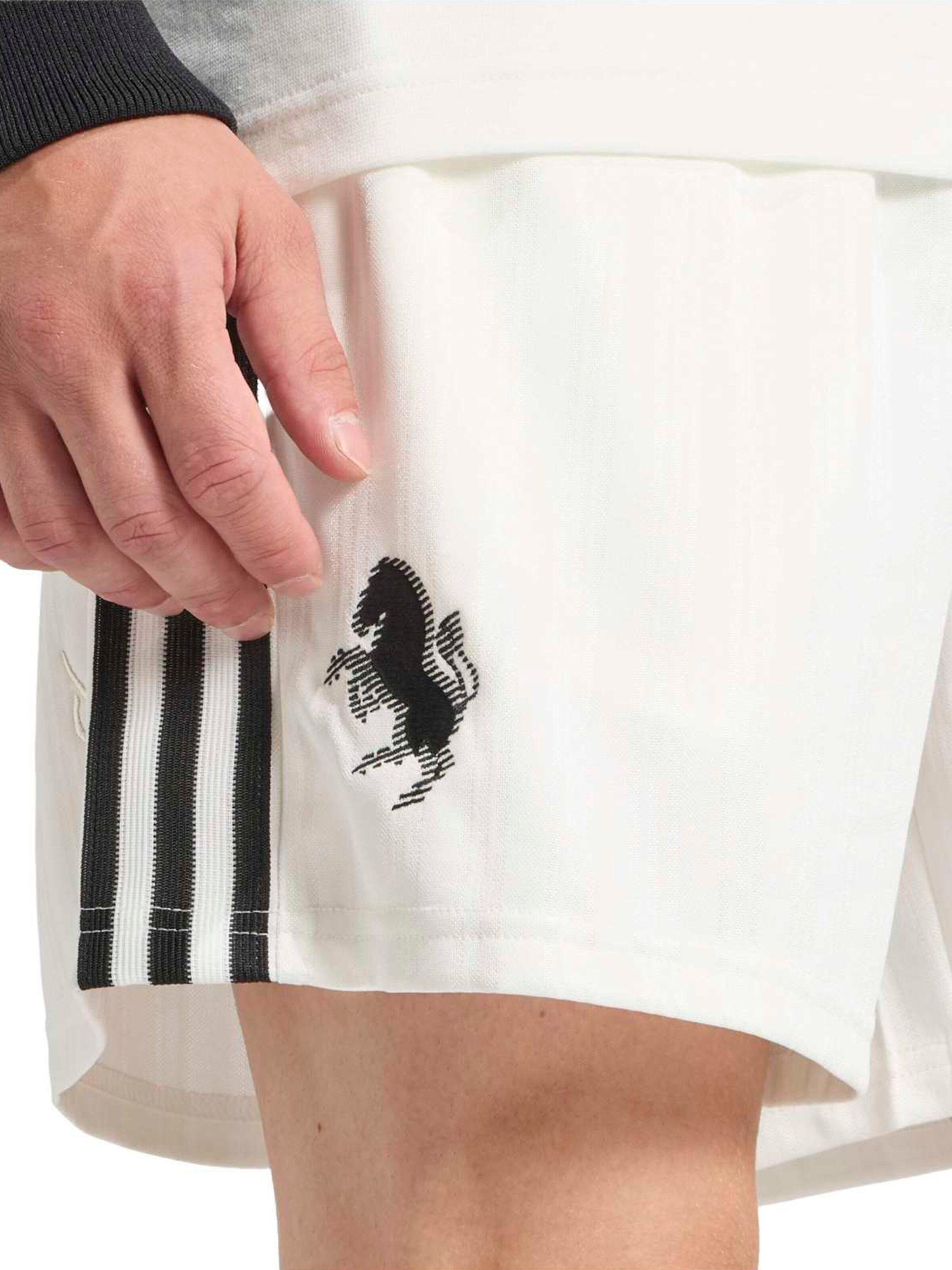 balts ADIDAS PERFORMANCE Standarta Sporta bikses 'JUVE OG'