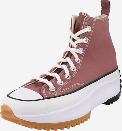 CONVERSE Baskets hautes 'Run Star Hike' en taupe / blanc, Vue avec produit