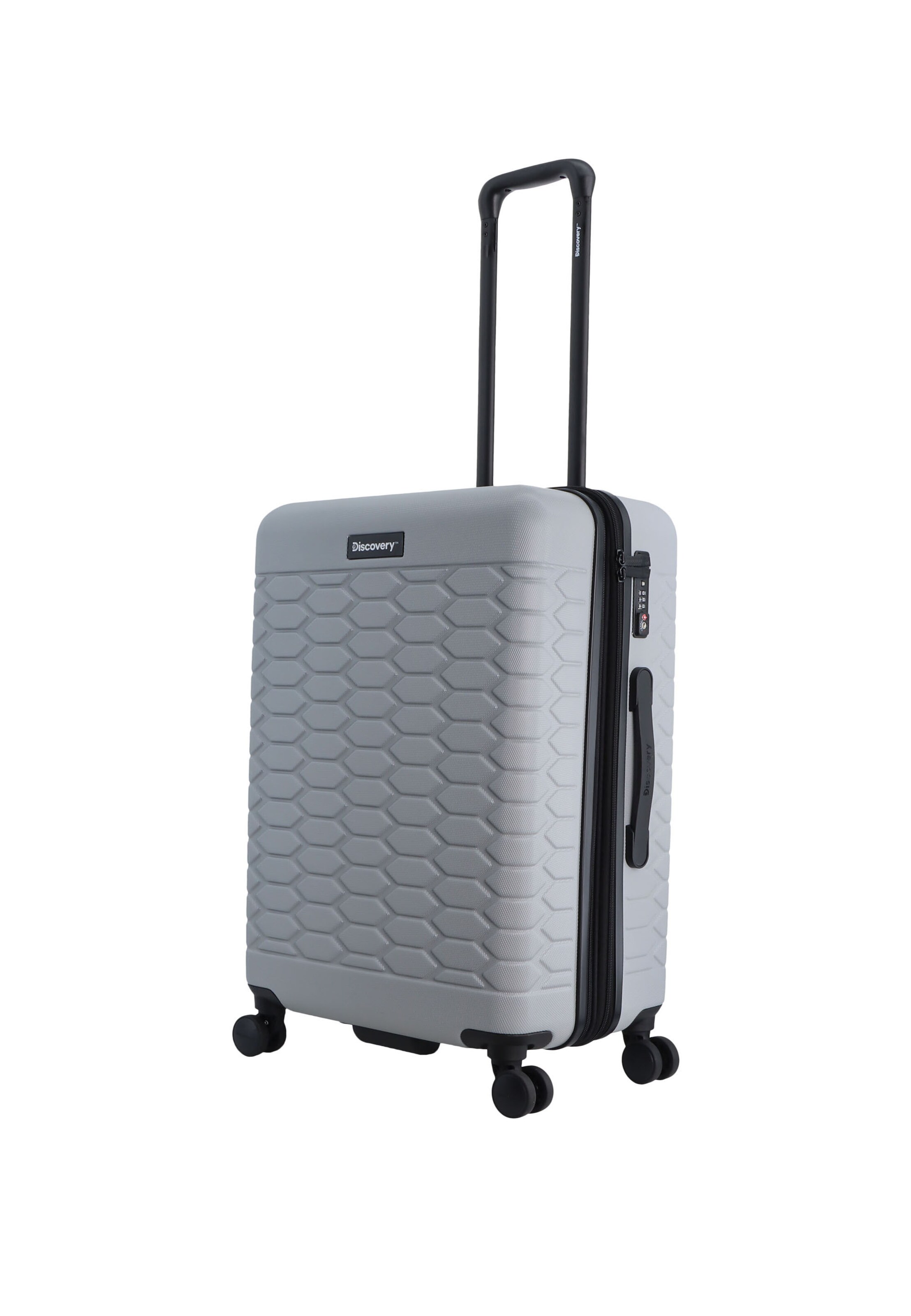 Discovery Suitcase 'REPTILE' in Silver