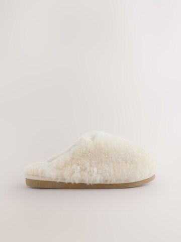 Next Slipper in White